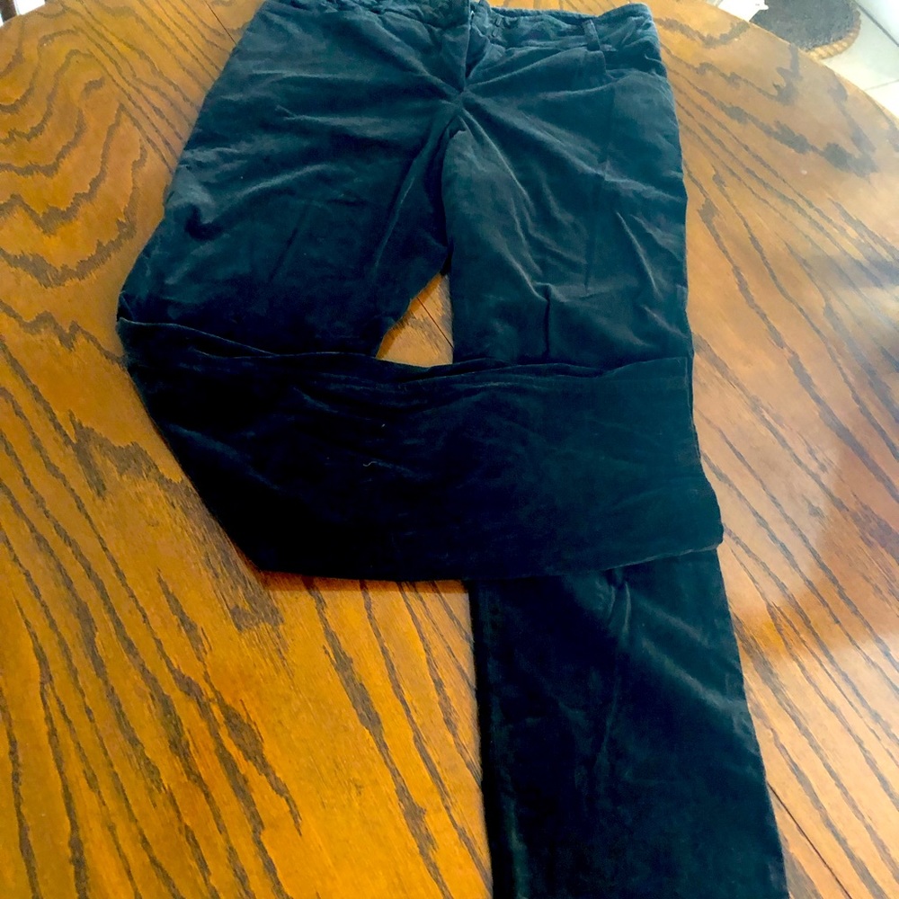 Chanel velvet jeans